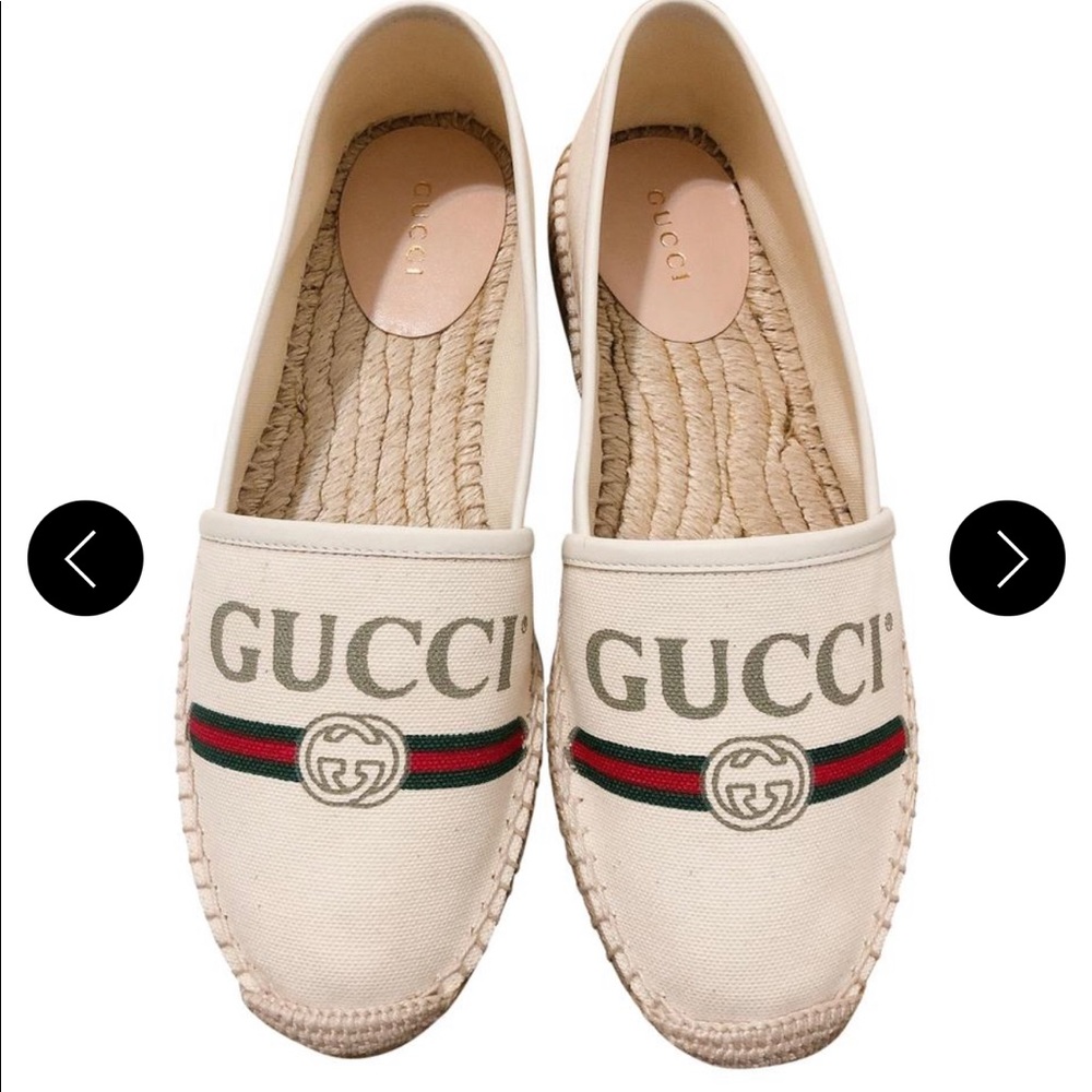 Gucci espadrilles flats